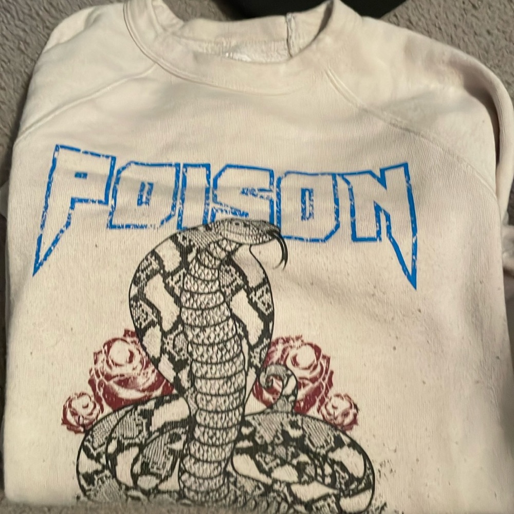 Poison graphic Crewneck